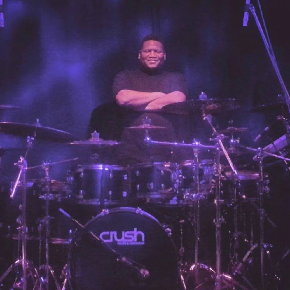 Bam Bam Parker live behind Crush kit